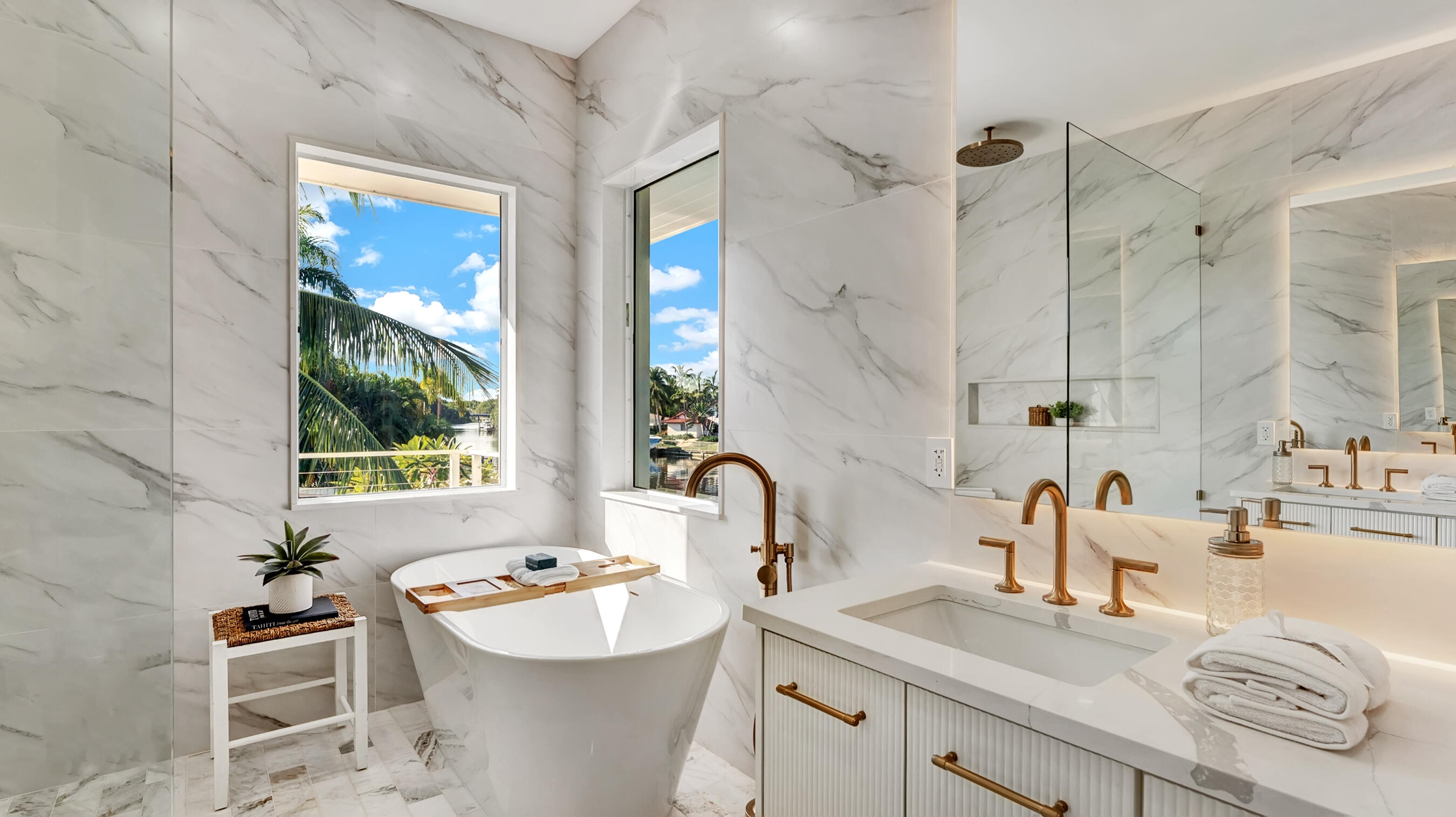 580 Southwest 15th Street Boca Raton, FL 33432 - Photo 35 of 70 Master bathroom his vanity