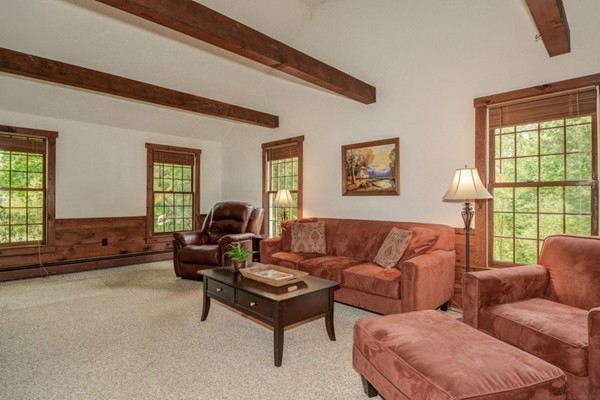 19 Robert Road Stow, MA 01775 - Photo 3 of 30 a living room with furniture and a large window