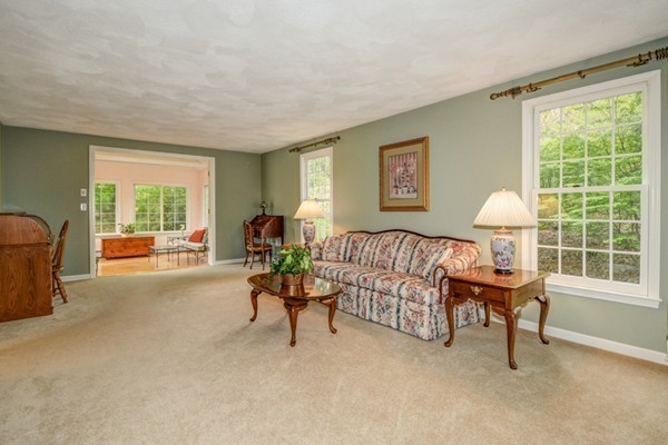 19 Robert Road Stow, MA 01775 - Photo 8 of 30 a living room with furniture and a large window