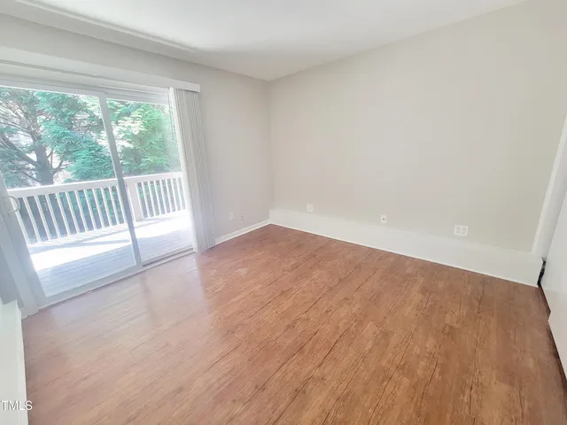 a view of empty room