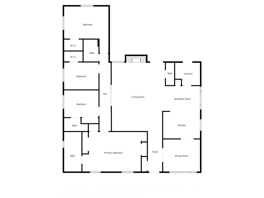 9393 Locke Road Bryan, TX 77808 - Photo 8 of 39 a picture of a floor plan