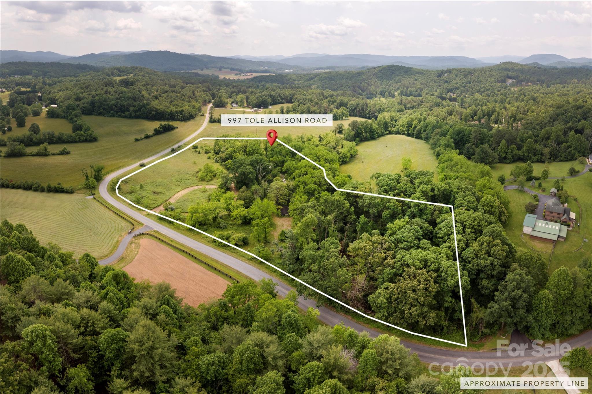 997 Tole Allison Road Mills River, NC 28759 - Photo 2 of 11 a view of a city from a balcony