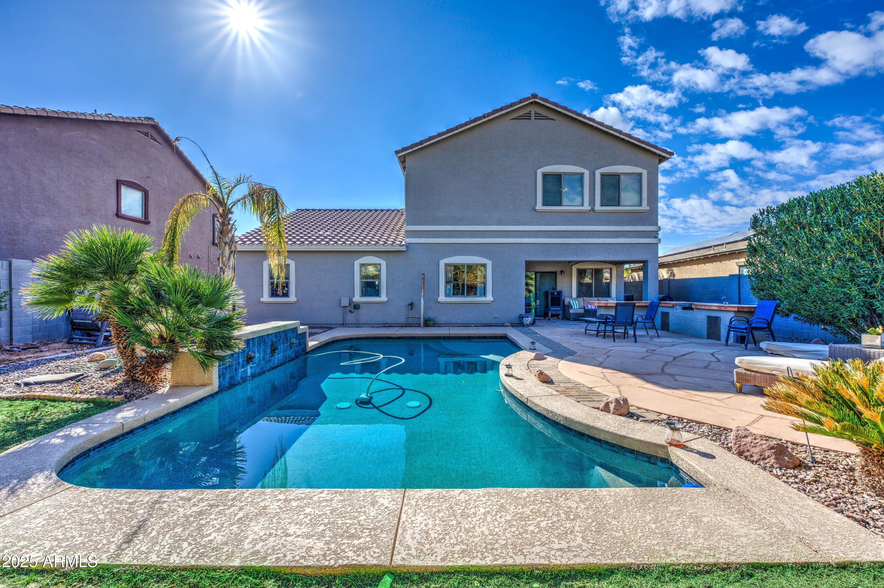 9778 Barley Road Florence, AZ 85132 - Photo 56 of 58 Pool To Back of House