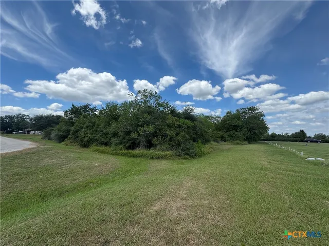 a view of a grassy field