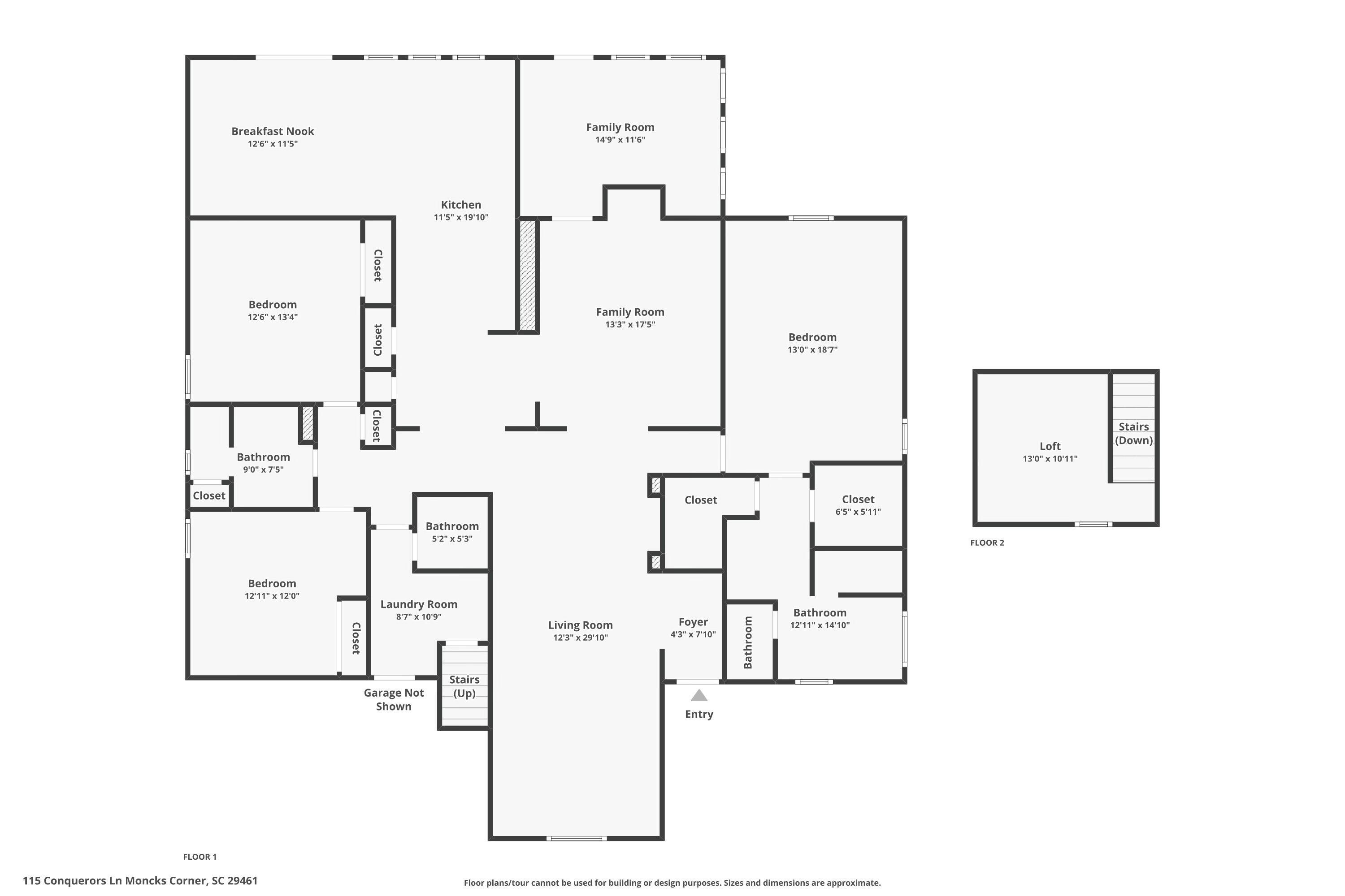 115 Conquerors Lane Moncks Corner, SC 29461 - Photo 62 of 62 Floor plan