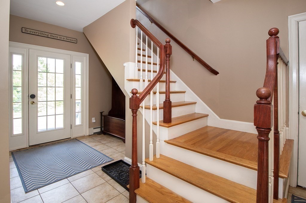 124 Hillcrest Road Marshfield, MA 02050 - Photo 30 of 41 a view of entryway and hall with wooden floor
