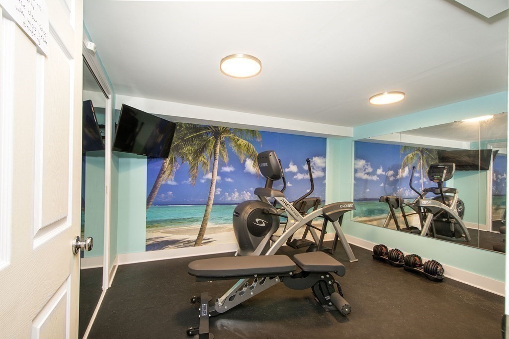 124 Hillcrest Road Marshfield, MA 02050 - Photo 32 of 41 a view of a room with gym equipment