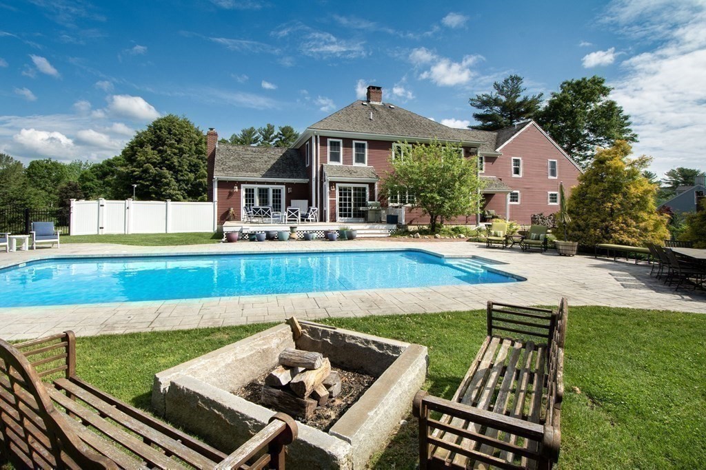 124 Hillcrest Road Marshfield, MA 02050 - Photo 34 of 41 a view of an house with backyard and furniture