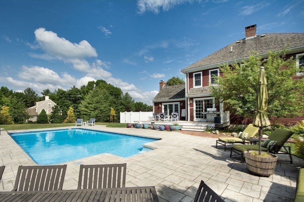 124 Hillcrest Road Marshfield, MA 02050 - Photo 36 of 41 a view of a patio with swimming pool and furniture