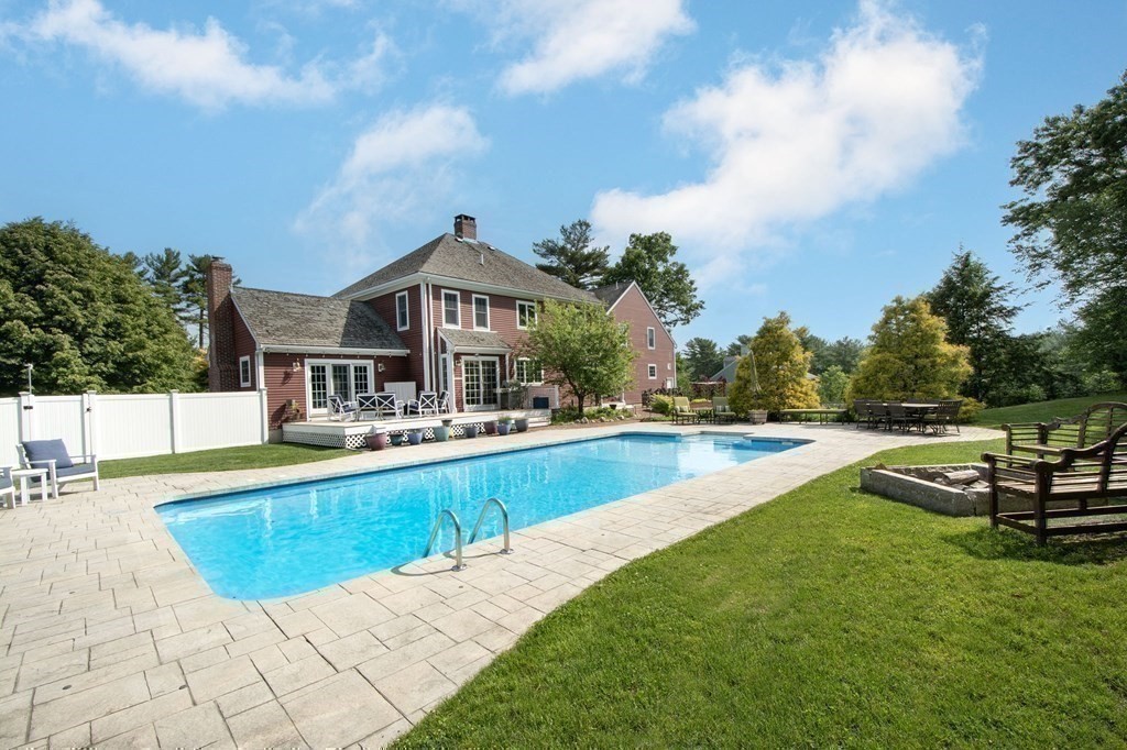 124 Hillcrest Road Marshfield, MA 02050 - Photo 37 of 41 a view of a house with swimming pool and sitting area