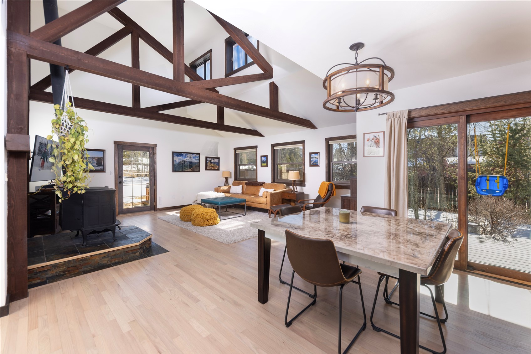 357 Vail Circle Dillon, CO 80435 - Photo 3 of 30 a very nice looking room with many windows