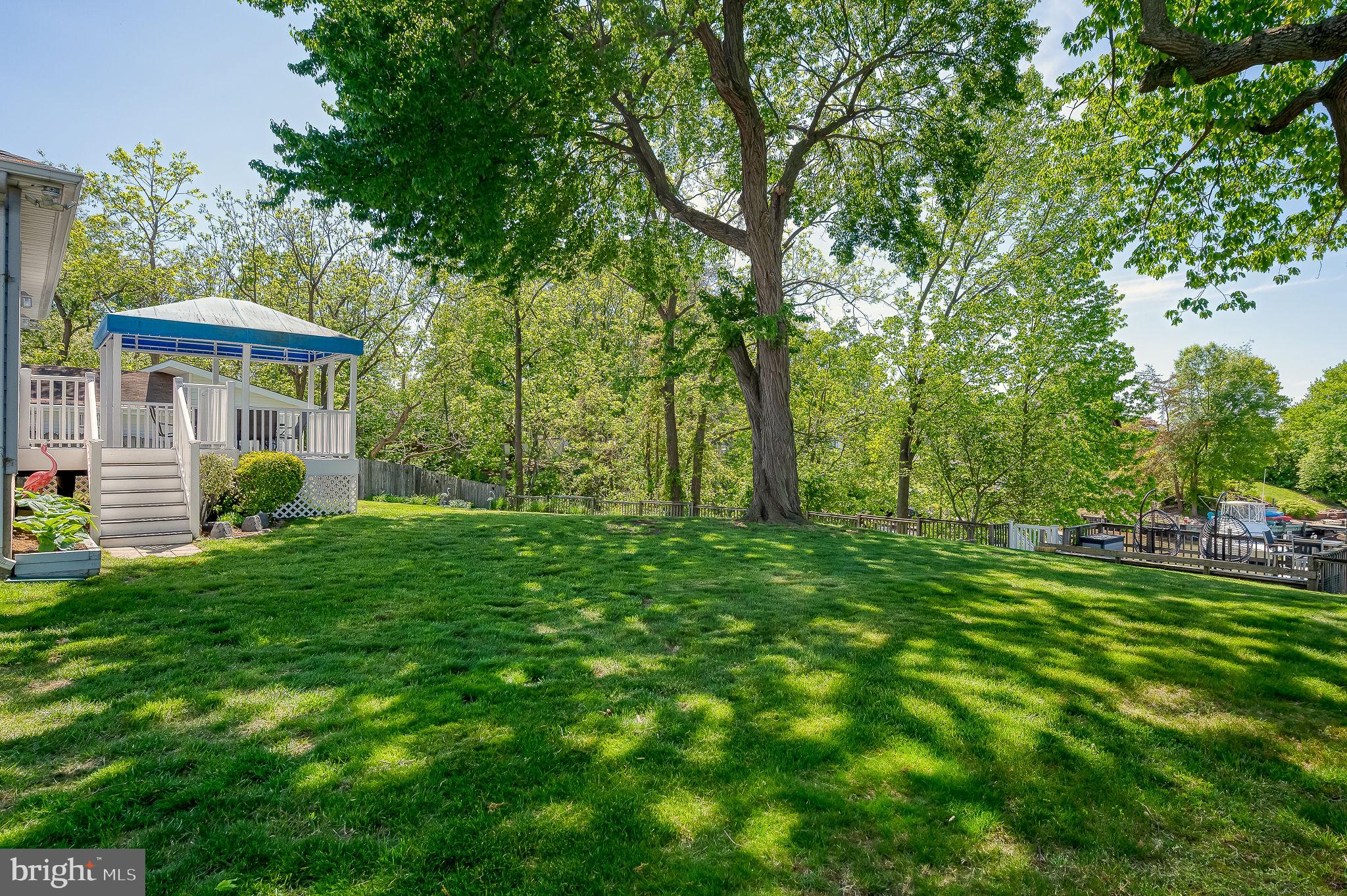 2222 Monocacy Road Essex, MD 21221 - Photo 53 of 70 Lush green yard under a shady canopy.