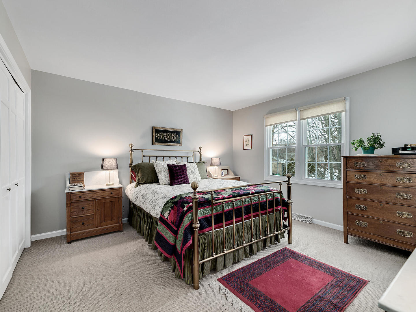 27W626 Garys Mill Road Winfield, IL 60190 - Photo 12 of 23 a bedroom with a bed and a dresser