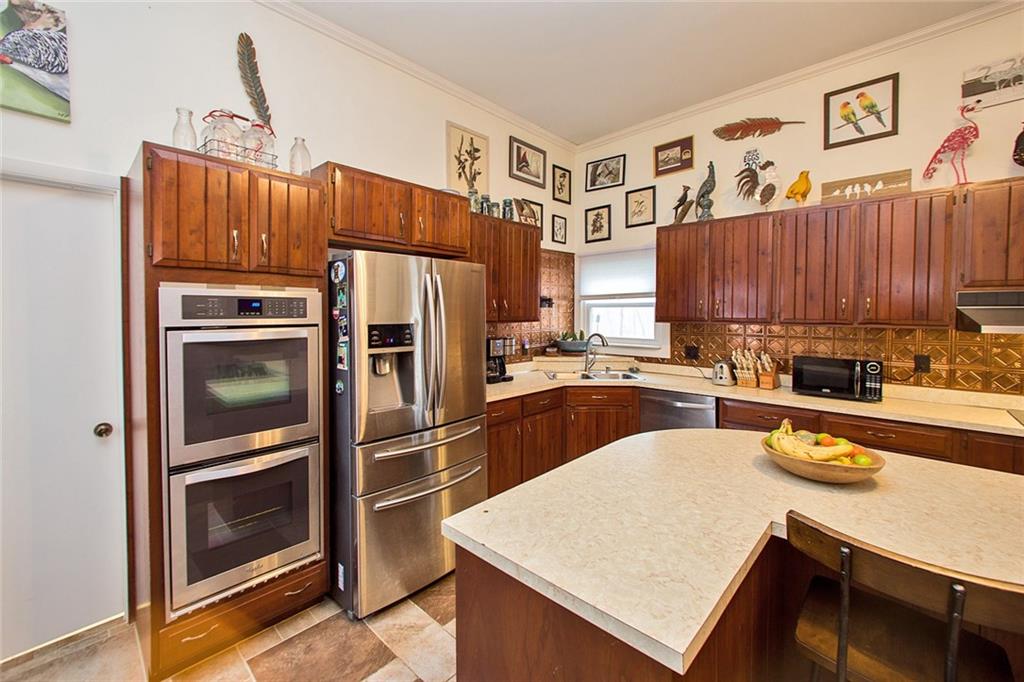 584 Elliotsville Road Farmington, PA 15437 - Photo 8 of 25 Double oven, and great size fridge. Great for family gatherings.