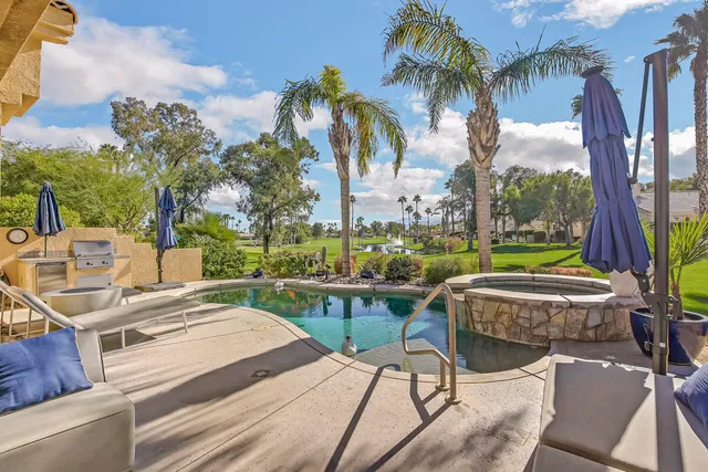 a patio view with patio