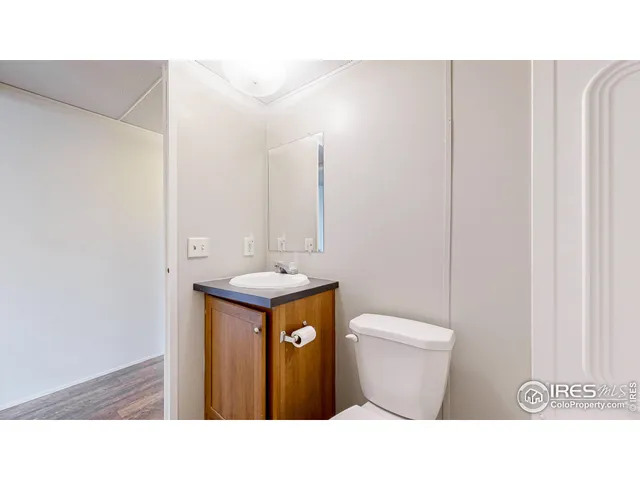 a open hall with a bench