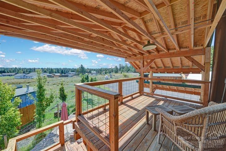 second story deck, looking south