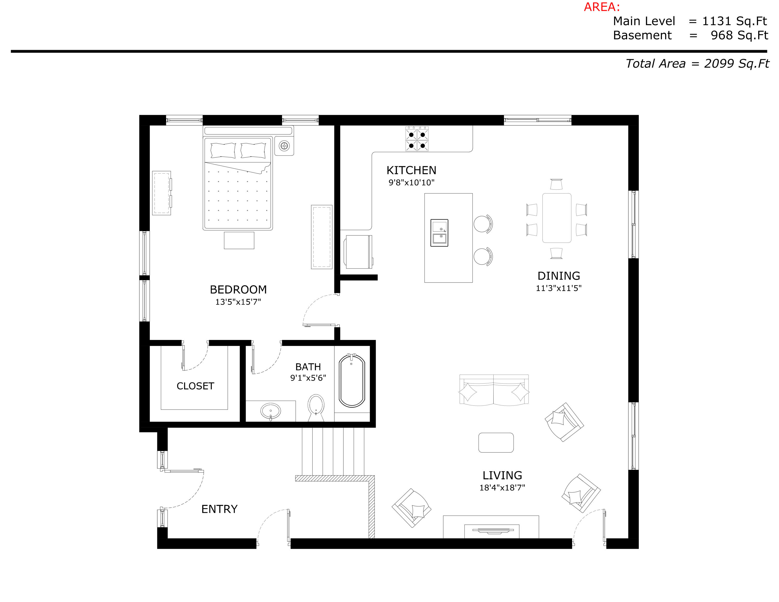 2451 Inverness Road Southeast Grand Rapids, MI 49546 - Photo 24 of 36 MAIN LEVEL (28)