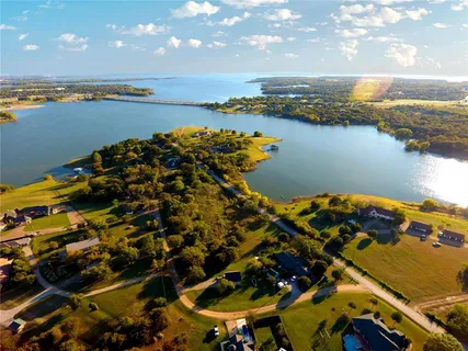 a view of a terrace with lake view