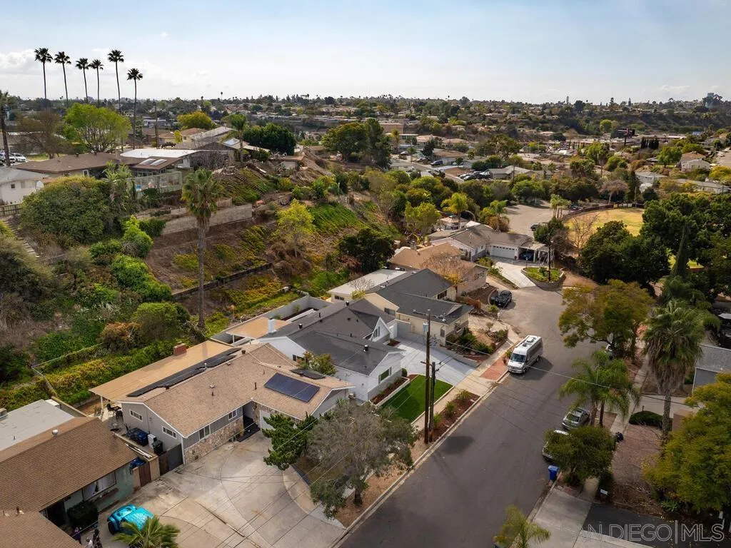 4427 68th Street La Mesa, CA 91942 - Photo 28 of 33 an aerial view of residential houses with outdoor space