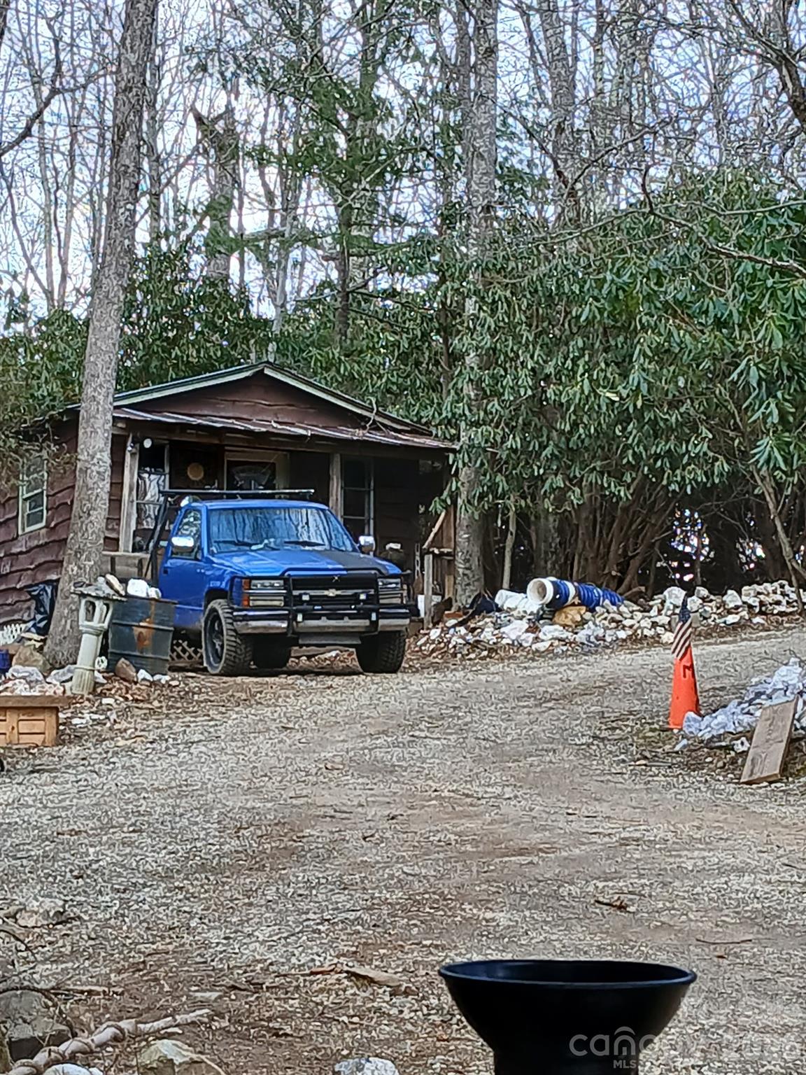705 Dr Howell Road Spruce Pine, NC 28777 - Photo 11 of 11 a view of outdoor space with deck and barbeque oven
