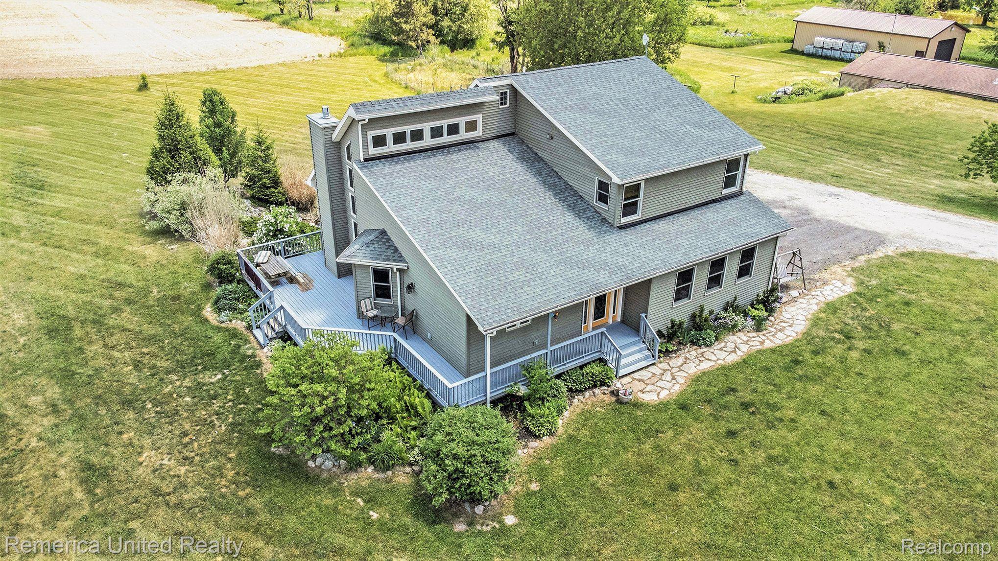 8722 North Gregory Road Fowlerville, MI 48836 - Photo 3 of 35 Aerial View
