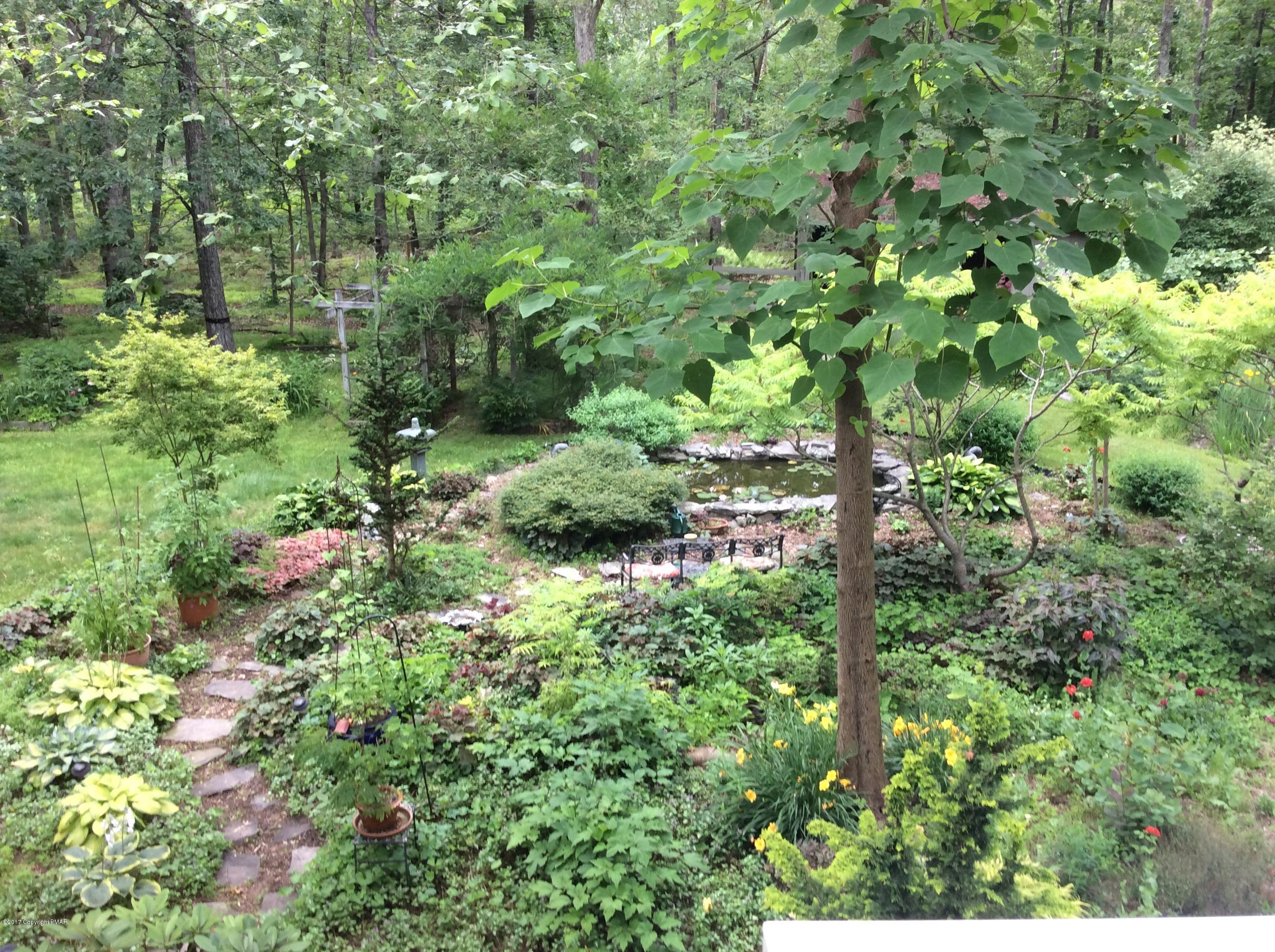 319 Henry's Crossing Road Cresco, PA 18326 - Photo 26 of 29 a view of a garden with plants