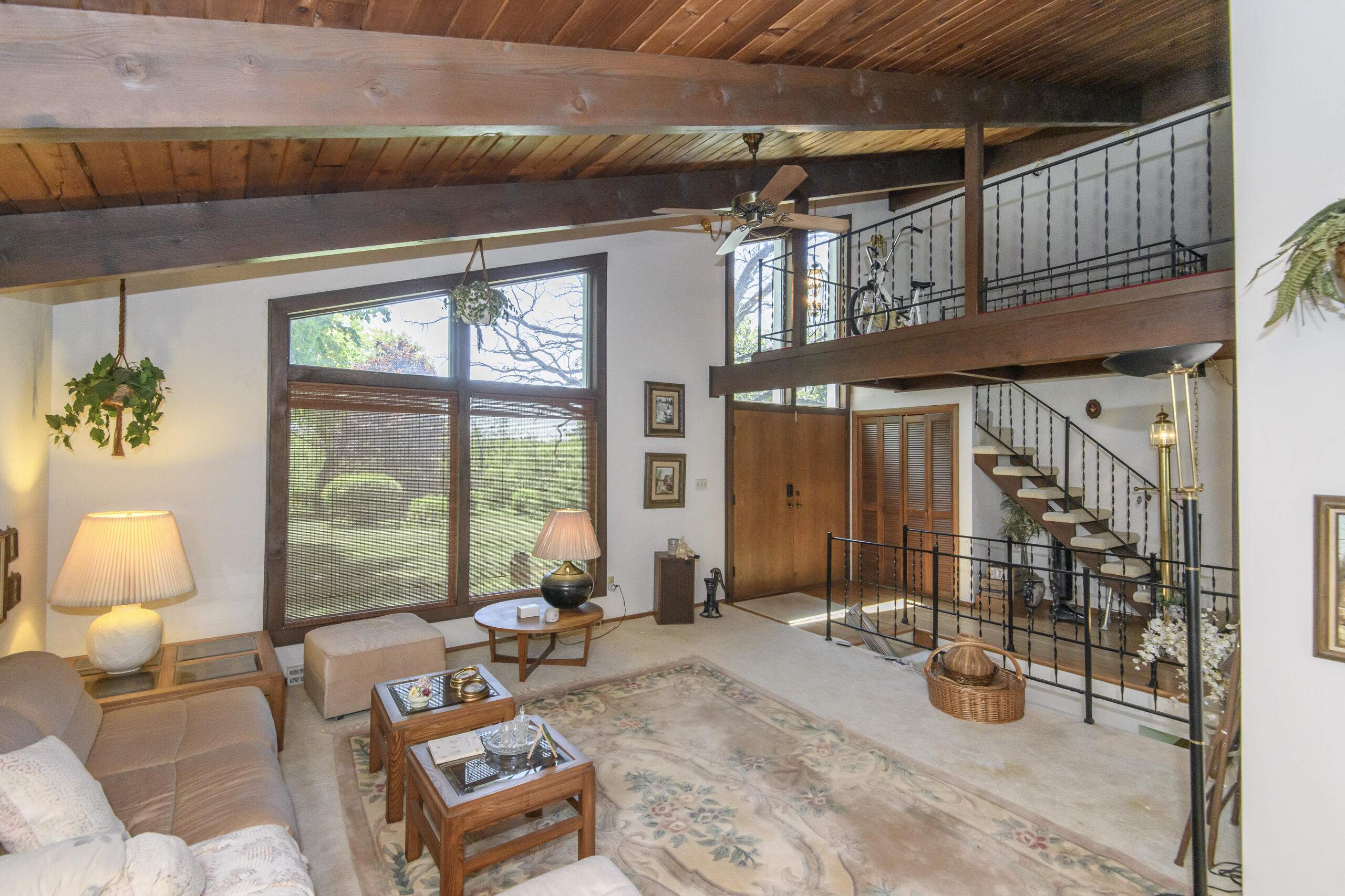 S78W31428 Sugden Road Mukwonago, WI 53149 - Photo 2 of 42 Living Room Vaulted Ceiling