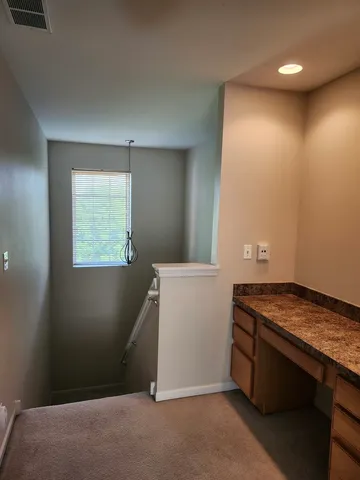 a room with storage and utility