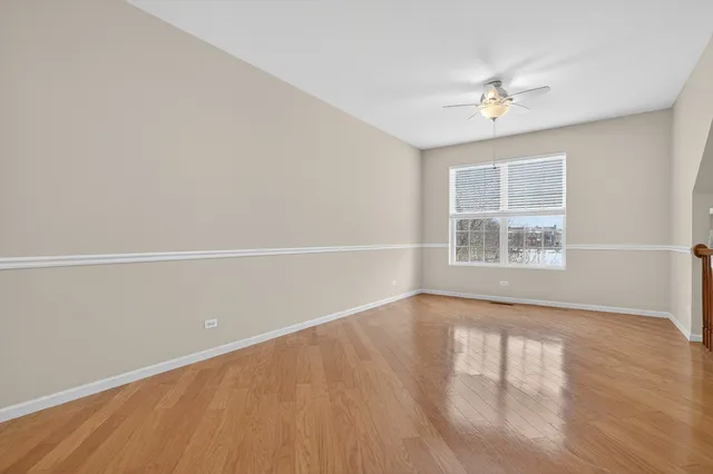 a view of kitchen with wooden floor