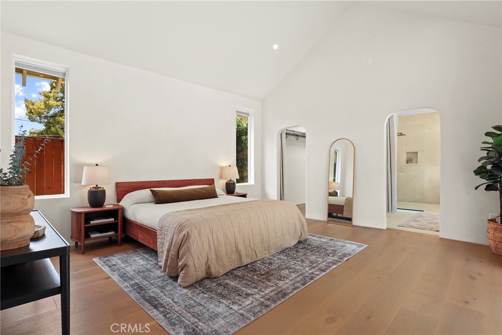 1445 Paloma Street Pasadena, CA 91104 - Photo 14 of 44 a bedroom with a large bed and a dresser