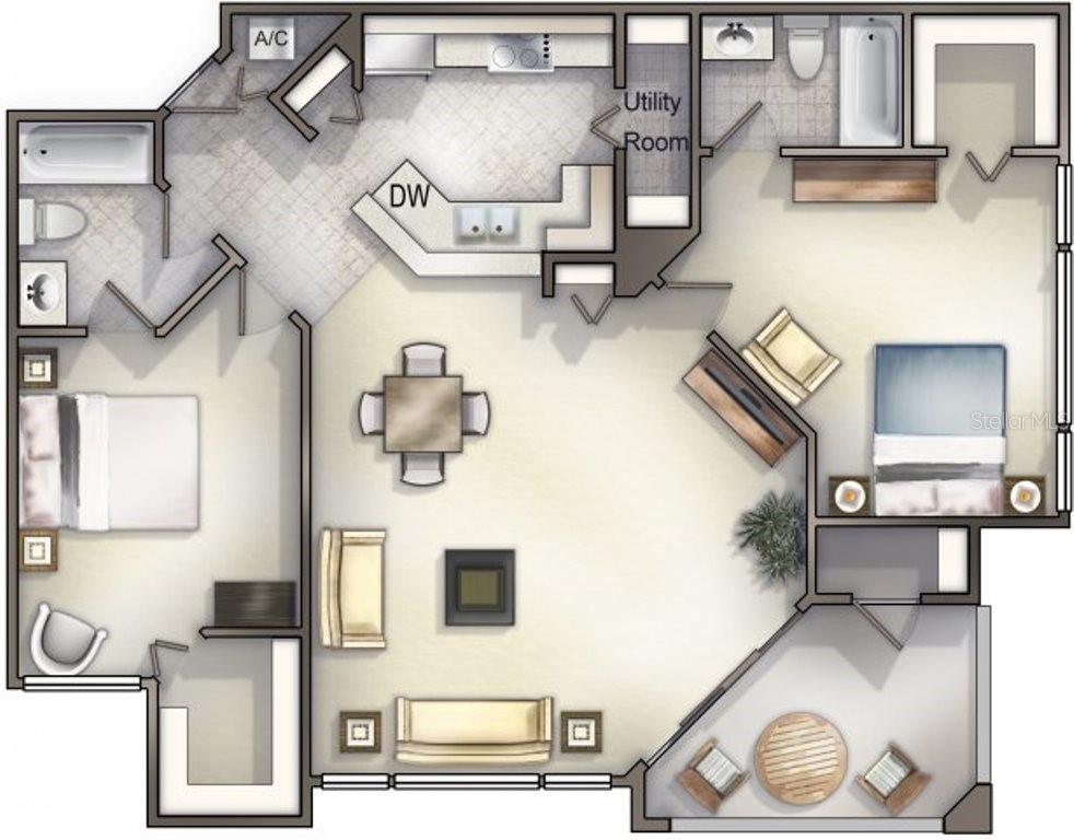 5811 Legacy Crescent Place, Unit 202 Riverview, FL 33578 - Photo 12 of 12 a view of storage and utility room