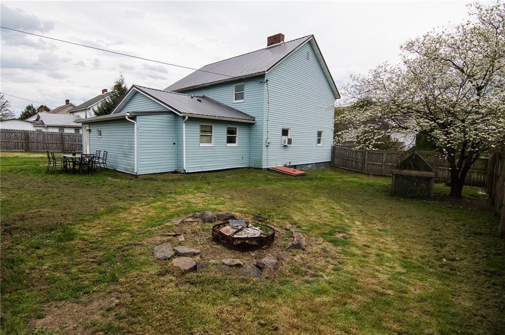 326 Back Street Mount Pleasant, PA 15666 - Photo 25 of 38 Firepit, Chicken Coop & Table Area