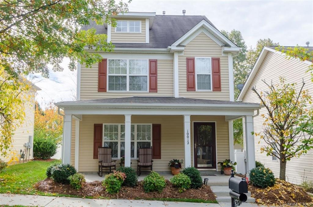 10012 Caldwell Depot Road Cornelius, NC 28031 - Photo 1 of 20 front view of a house with a yard