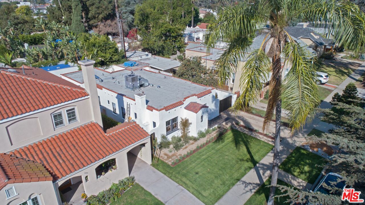 403 North Irving Boulevard Los Angeles, CA 90004 - Photo 46 of 46 an aerial view of a house