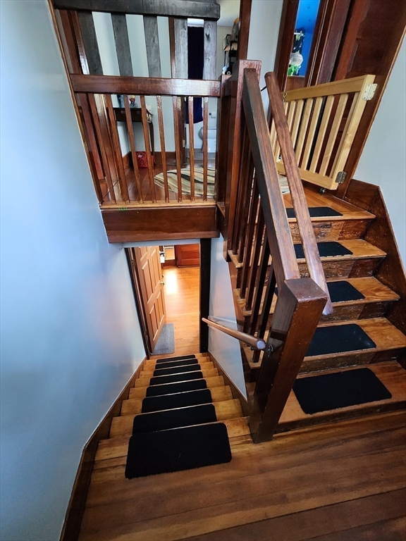 17 Davis Street Taunton, MA 02780 - Photo 18 of 26 a view of an entryway with staircase