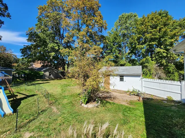 a view of an outdoor space and yard