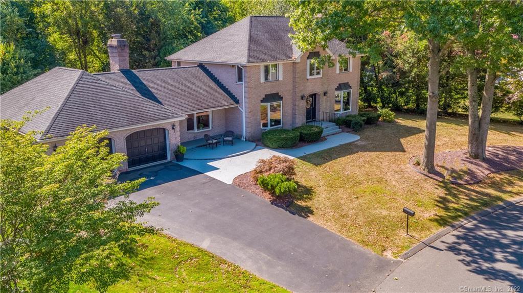 Stately home in a desirable neighborhood, walking distance to Suffield Academy.