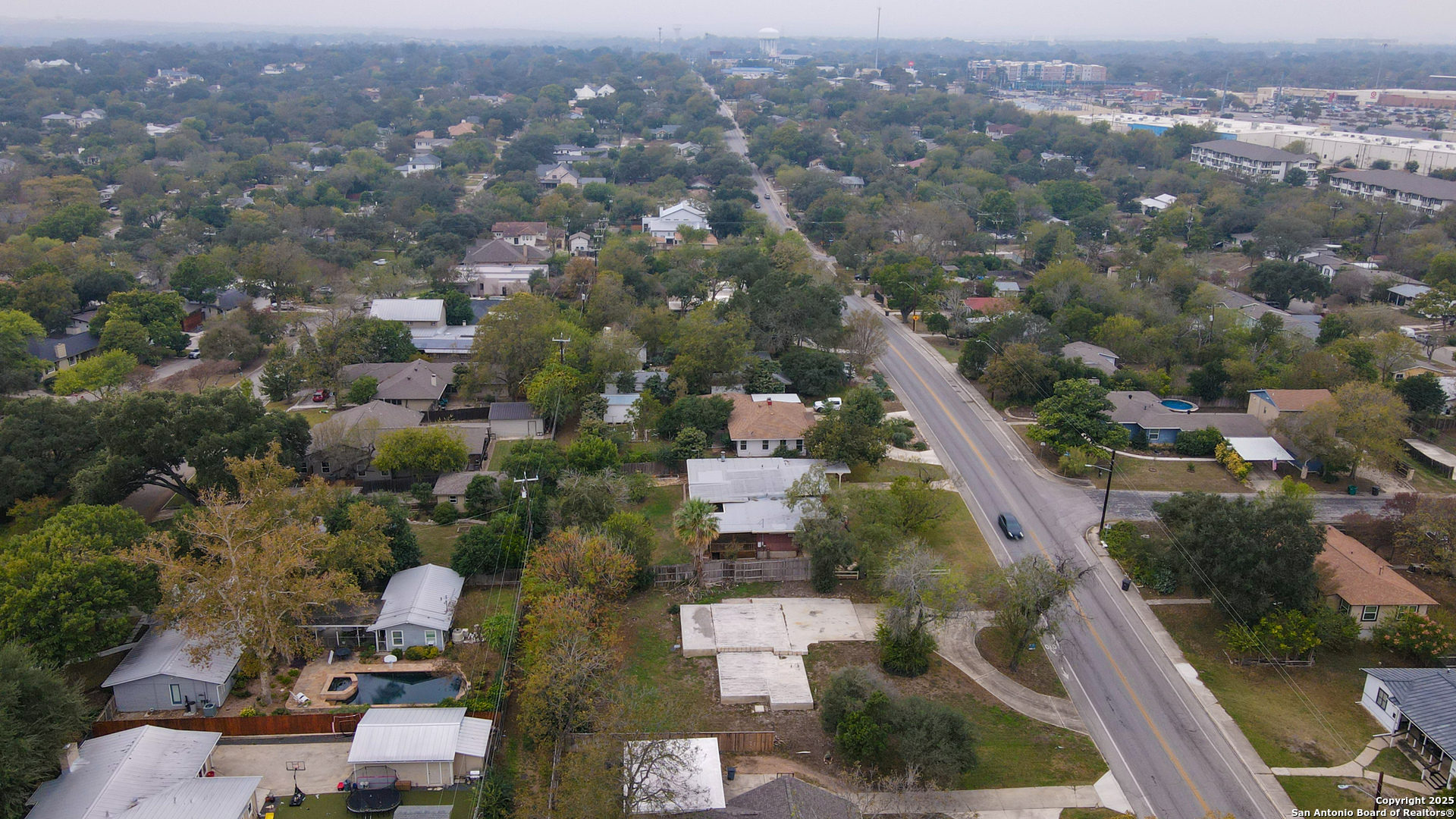 532 Rittiman Road Terrell Hills, TX 78209 - Photo 26 of 32 an aerial view of residential houses with outdoor space