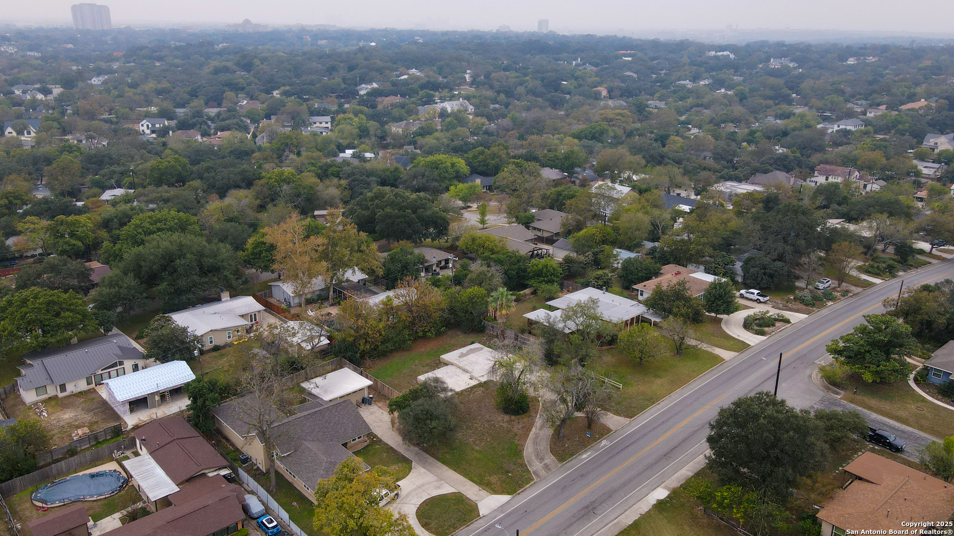 532 Rittiman Road Terrell Hills, TX 78209 - Photo 29 of 32 an aerial view of a residential houses with outdoor space
