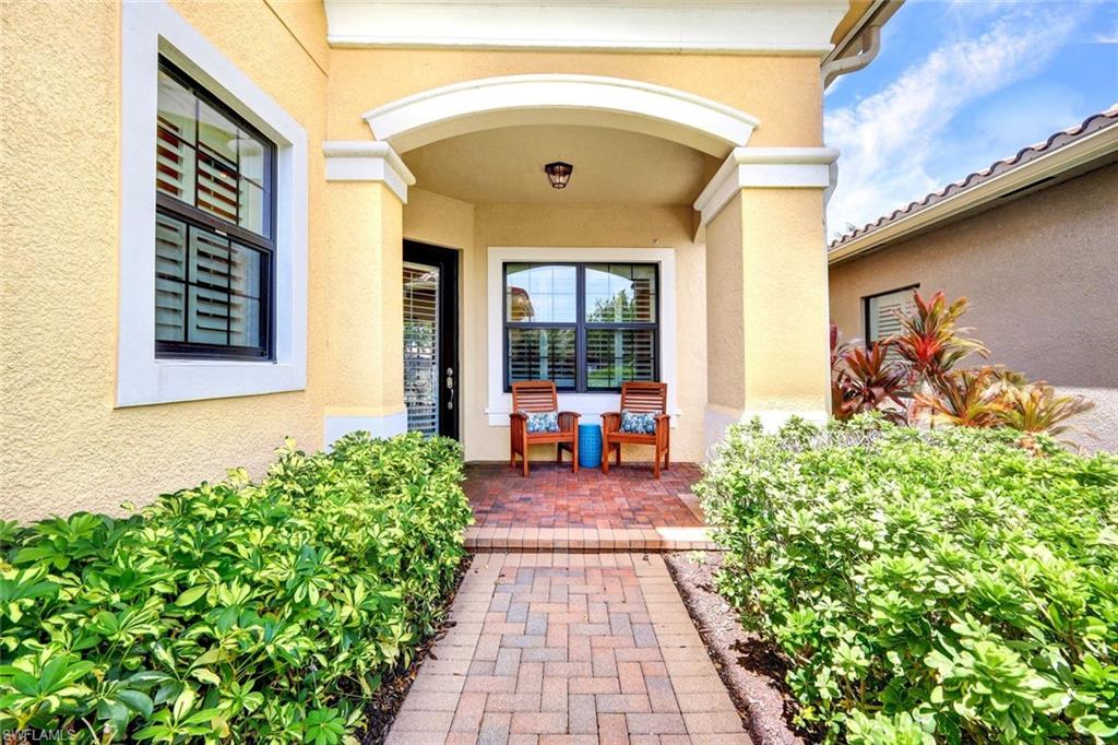 a front view of a house with a porch