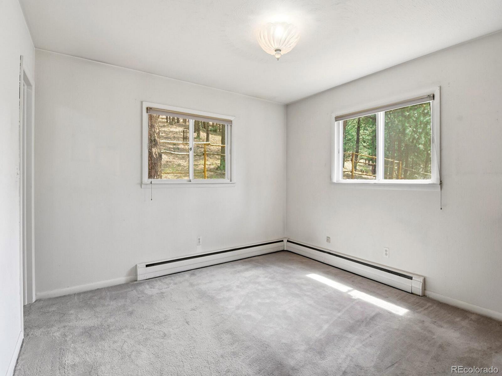 2830 Kerr Gulch Road Evergreen, CO 80439 - Photo 18 of 48 an empty room with a window