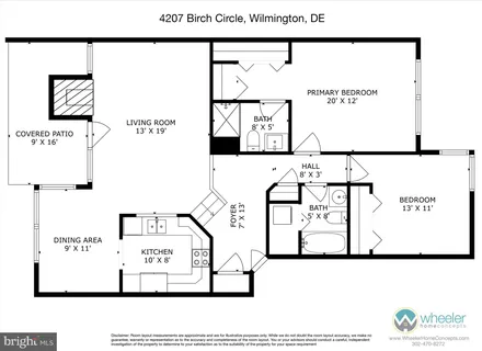 $280,000 | 4207 Birch Circle, Unit 106, Wilmington, DE 19808