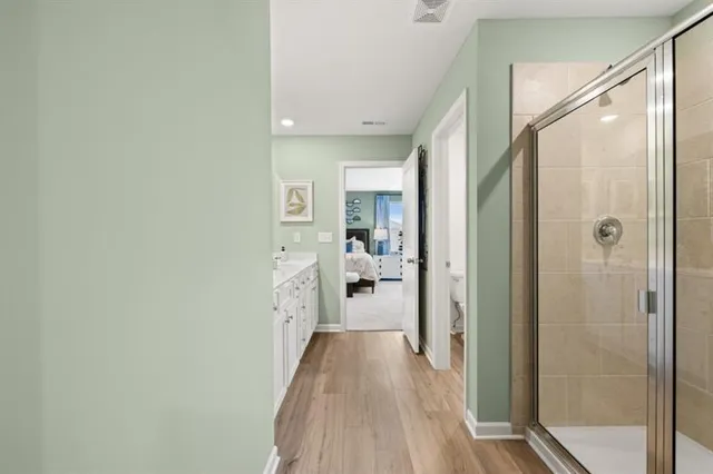 a living room with furniture and window