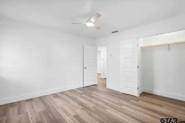 wooden floor in an empty room