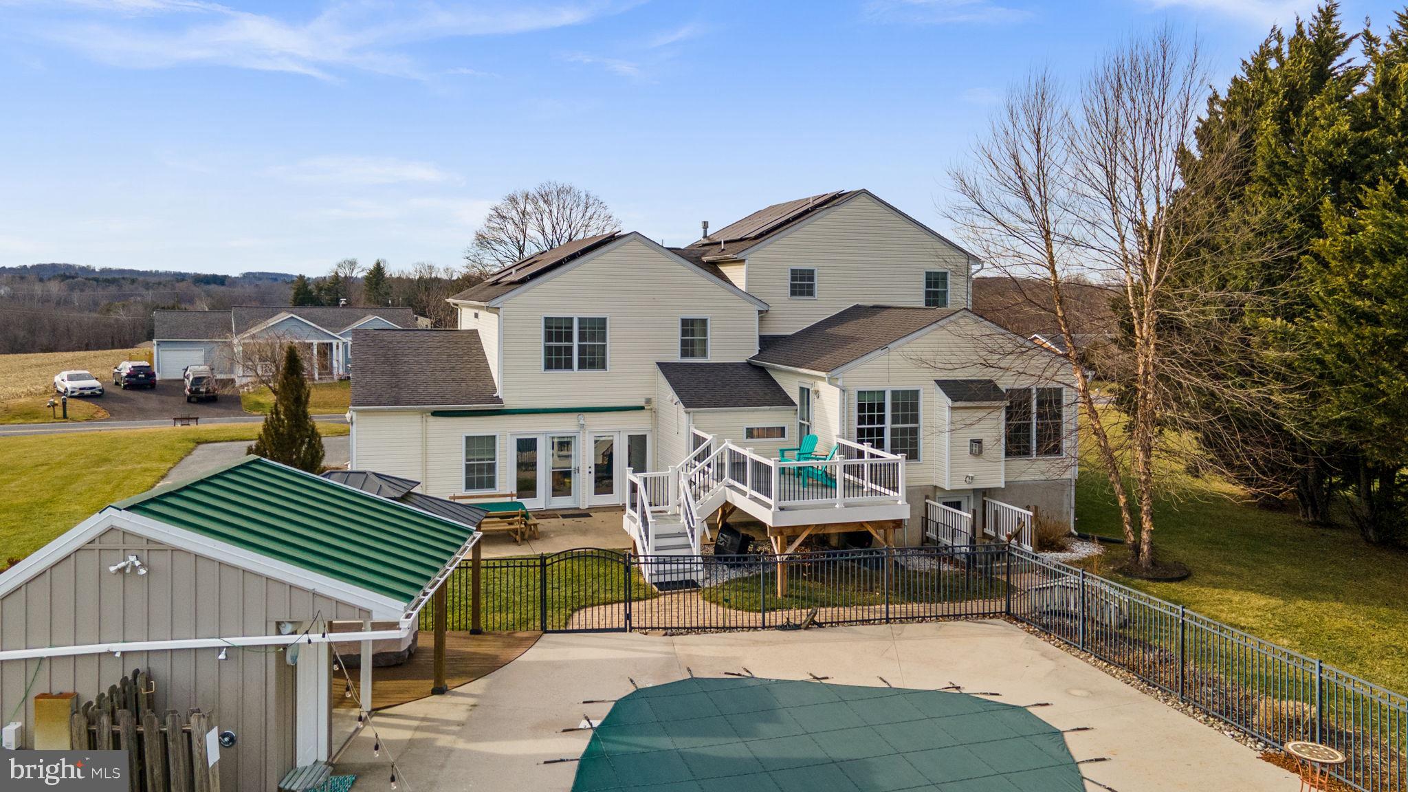 1005 Wesley Road Finksburg, MD 21048 - Photo 69 of 81 fenced pool set apart from the home for safety