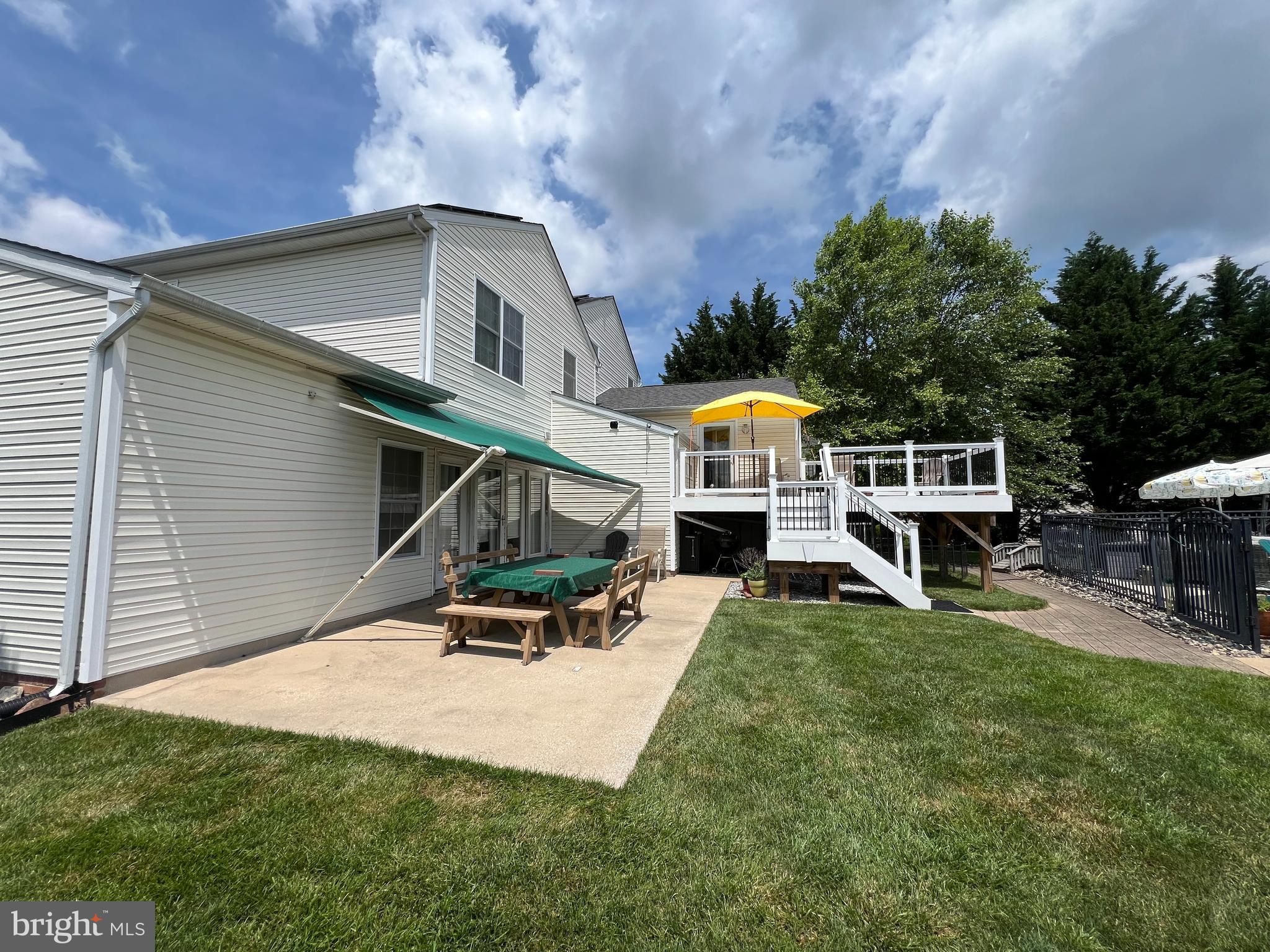 1005 Wesley Road Finksburg, MD 21048 - Photo 9 of 81 deck and patio with awning
