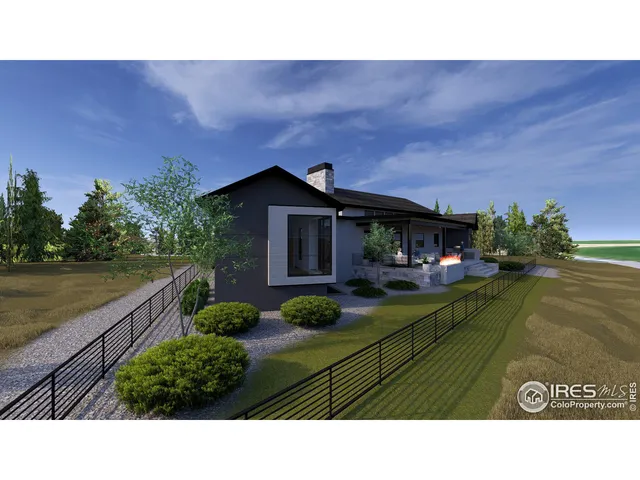 a view of house with backyard and garden