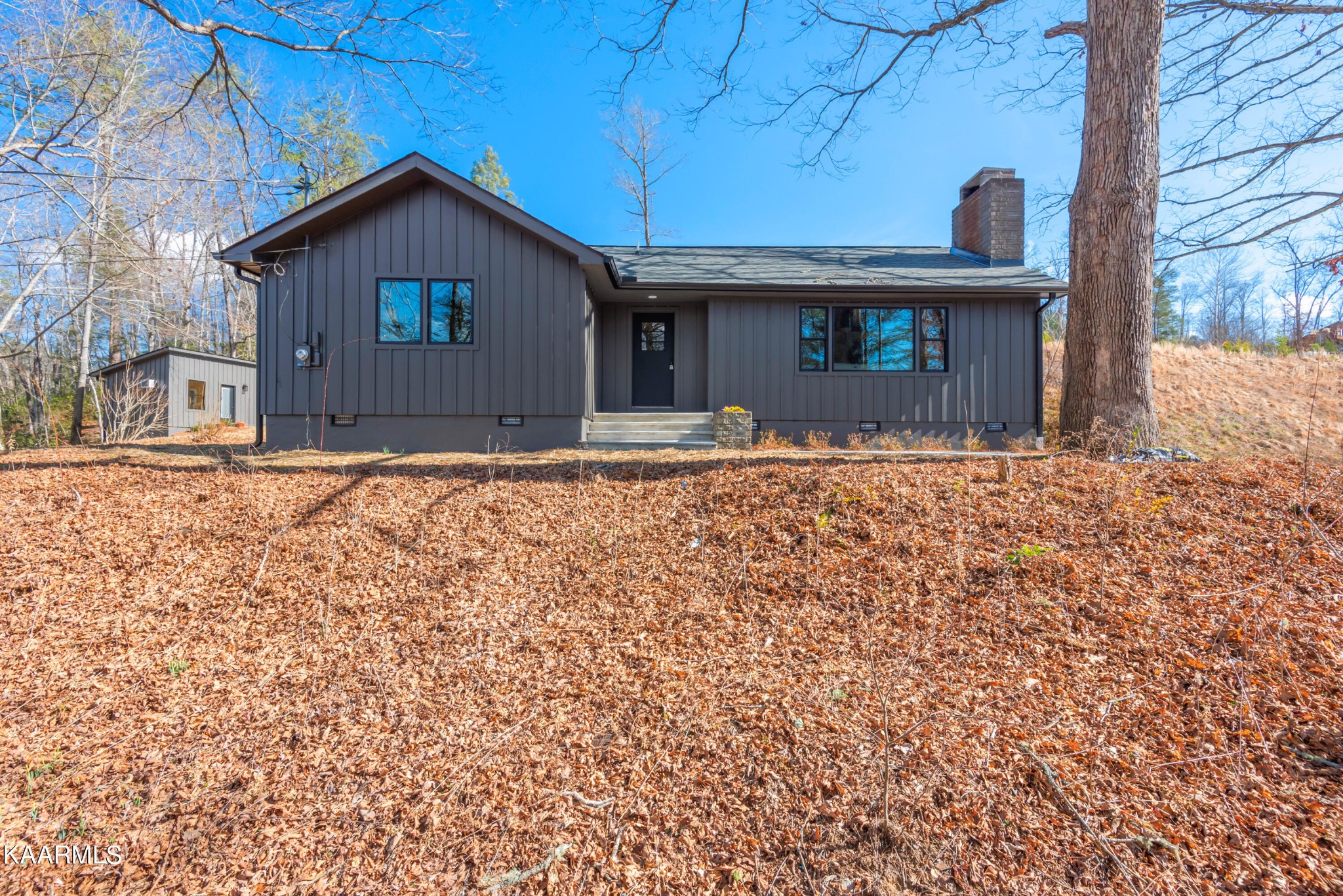 306 Glades Road Gatlinburg, TN 37738 - Photo 1 of 46 a front view of a house with a yard