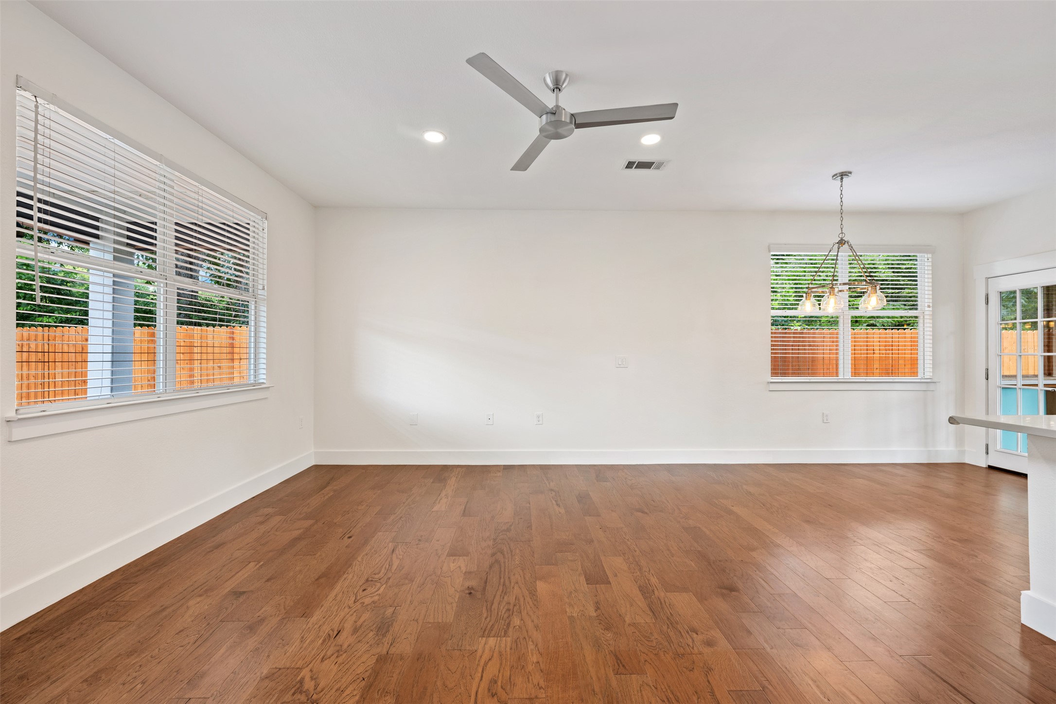 4912 Sara Drive, Unit A Austin, TX 78721 - Photo 6 of 28 Open living area with tall ceilings and abundant natural light.